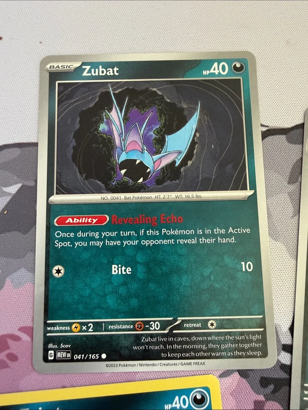 Zubat & Golbat Evolution Lot | Pokémon 151 + Silver Tempest | ✨5/$25✨